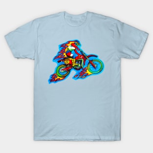 Vintage MotoCross Supercross Enduro Motorcycle T-Shirt